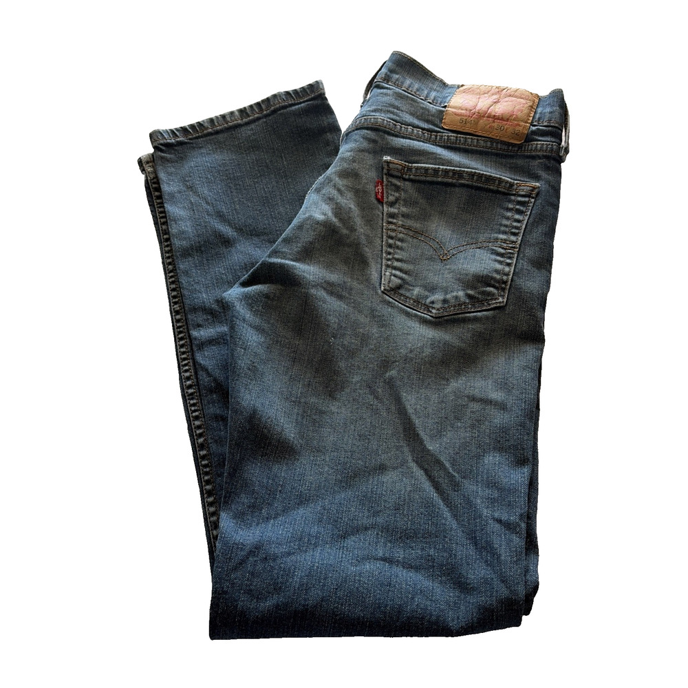 Levi’s 514 Regular Fit Jeans Men’s 30x32 Black Denim Straight Leg W30 L32